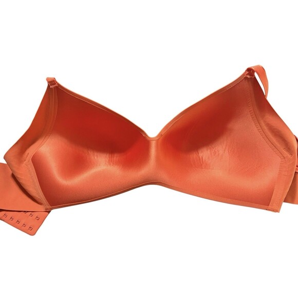 Knix WingWoman Contouring Orange Bra Size 8 Intimates Underwear No Show - Picture 5 of 6